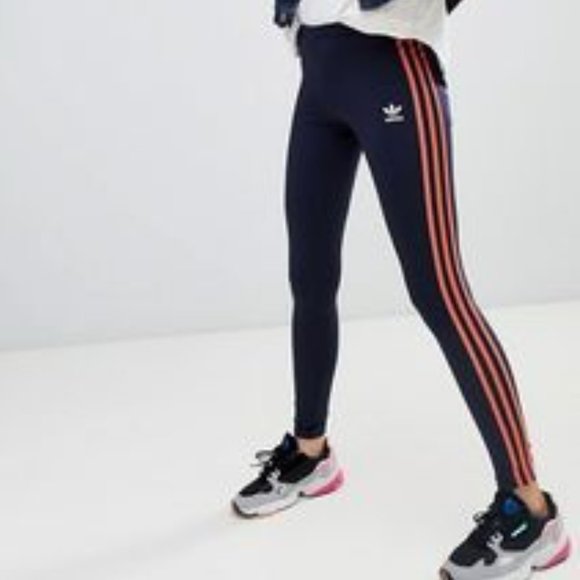 adidas originals three stripe leggings